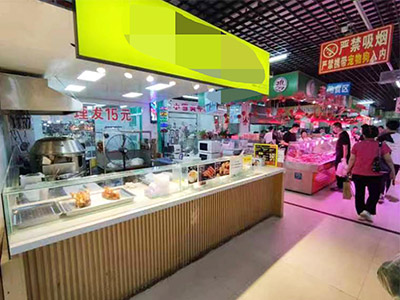 华南商圈中心位置品牌餐饮小吃转让