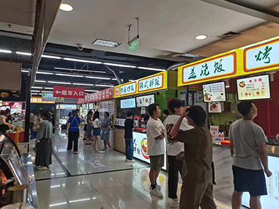 开发区万达广场美食城档口招租 先到先得！