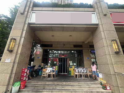 大华锦绣六期小区门前餐饮店转让