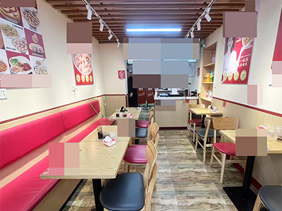 出租!新华医院门口三禾对面餐饮店