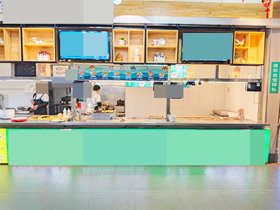 海事大学新食堂扶梯旁档口转让